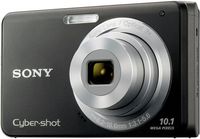 Sony Cybershot DSC-W180 10.1MP Digital Camera with 3x SteadyShot Stabilized Zoom and 2.7-inch LCD (Black)
