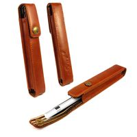 Alston Craig Vintage Leather Executive case for iPad Pen/Pencil - Brown