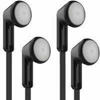 One side Earbud with Microphone (4 Pack)