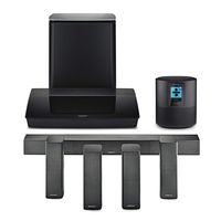 Bose Lifestyle 650 Home Entertainment System, Black, with Home Speaker 500 with Alexa Voice Control Built-in, Black
