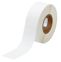 Brady THT-157-490-3 2.2" Width x 1.5" Height, B-490 Polyester, Matte Finish White Freezerbondz Thermal Transfer Printer Label (3000 per Roll)