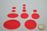 Nordtown Down Jacket First Aid Repair Patch Kit (Self Adhesive) 14 Colours (Red)