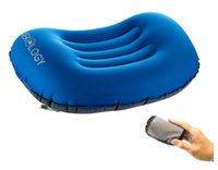 TREKOLOGY ALUFT Comfort Ultralight Inflating Travel/Camping Air Pillows (deep Blue)