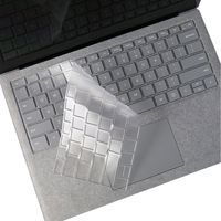 ProElife Premium Clear Keyboard Cover Ultra Thin TPU Keyboard Protective Skin for Microsoft Surface Laptop 2017 (1st Gen)/Laptop 2 (2018) (NOT Fit for Surface Laptop 3) (Transparent)