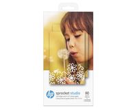 HP Sprocket Studio Photo Paper and Cartridges | 4x6 Inch Format | 80 Sheets