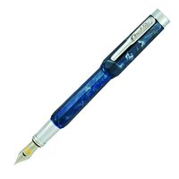 Conklin Nozac Piston Fountain Pen - Extra Fine Nib, Ohio Blue (CK75340:CK75347)