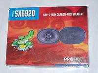 SX6920 Profile 6x9 2-Way Carbon Poly Co-axial Speaker Pair