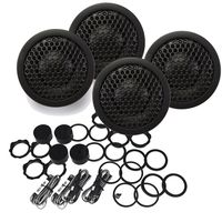 Kicker Speaker Bundle - Two Pairs of Kicker .75 Inch KS-Series Tweeters 41KST204