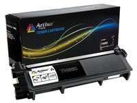 Arthur Imaging Compatible High Yield Toner Cartridge Replacement for Brother TN630 TN660 (Black, 2-Pack)