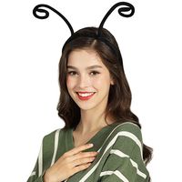 Butterfly Antenna Headband Black Hair Band for Halloween Parties Costume Accessories