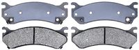 ACDelco 14D785CH Advantage Ceramic Disc Brake Pad Set with Hardware