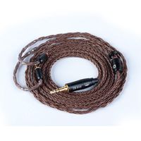 Audio Cable 16 Core Upgrade Silver Plated Balanced Replacement Cable, MMCX Detachable Earphone Cable Replacement Earphone Wire for Shure 846 535 215 315 425 MAGAOSI K5 LZA4 A5 (3.5mm, MMCX)