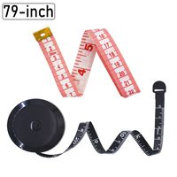 2 Pack Tape Measure Measuring Tapes for Body Sewing Tailor Cloth Fabric Craft Fitness Measurements, 79 inch and 60 inch