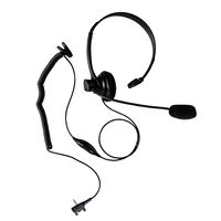 Maxtop AHDH1000-Y3 Two Way Radio Over Head Headset Boom Mic for Vertex Standard VX-110 VX-130 VX-131