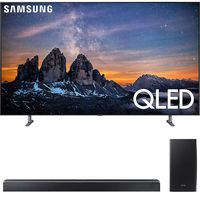 Samsung QN75Q80RA 75" Q80 QLED Smart 4K UHD TV (2019) w/ HWQ80R Soundbar Bundle