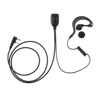 Maxtop AEH1003-K2 G-Sharp Earhanger Earphone for Kenwood Nexedge NX-220 NX-230 NX-240V NX-320 NX-340U