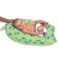 Leachco Safer Bather infant Bath Pad, Face the Frog