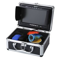 Eyoyo Original 50M 1000TVL HD CAM Professional Fish Finder Underwater Fishing Video Recorder DVR 7" Color Monitor Infrared IR LED Lights with 8GB SD Card