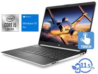 HP 15 Laptop, 15.6" HD Touch Display, Intel Core i5-1035G1 Upto 3.6GHz, 8GB RAM, 512GB NVMe SSD, HDMI, Card Reader, Wi-Fi, Bluetooth, Windows 10 Pro