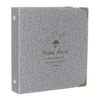 Borya 100 Pockets Mini Photo Album for Fujifilm7s 8 8+ 9 Instax Mini Camera/HP Sprocket Photo Printer/Polaroid Snap, Z2300, SocialMatic Instant Cameras & Zip Instant Printer (Gray, 100 Pockets)