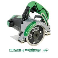 Metabo HPT Masonry Saw, Dry Cut, 4" Diamond Blade, 11.6-Amp Motor, 1-3/8" Max Cutting Depth, Cuts Pavers, Concrete, Tile & More (CM4SB2)
