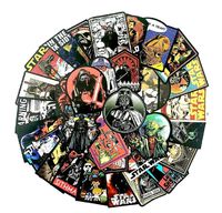 100Pcs Star Wars Cool Stickers for Water Bottle Laptops Skateboards Luggage Cars Snowboard DIY Decoration