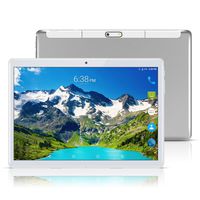 CHAOHENG 10.1 Inch Tablet,Octa Core,RAM 4GB,ROM 64GB,1280X800 HD IPS,3G Dual SIM Wcdma+GSM Phone,8.0MP Camera,Android 7.0-Silver