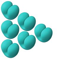 ELFRhino Cable Clips Cord Management Desktop Cable Organizer Computer Electrical Charging or Mouse Cord Holder for Home Office Desk Accessories Set of 6