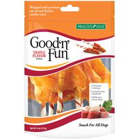 Healthy Hide Good 'N' Fun Triple Flavor Wings For Dogs