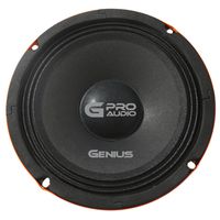 Genius GPRO-M0310 10" 600 Watts-Max Super Slim Midrange Car Audio Speaker 4-Ohms