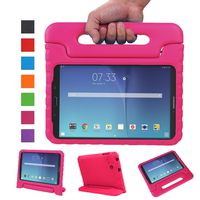 NEWSTYLE Tab E 8.0 Kids Case - Shockproof Light Weight Protection Handle Stand Kids Case for Samsung Galaxy Tab E 8.0 Inch 2015 Tablet (Tab E 8.0, Rose)