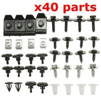 Funnytoday365 Car Engine Undertray Cover Clips Bottom Shield Guard Screws For Toyota/Avensis