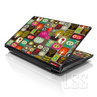 LSS 15 15.6 inch Laptop Notebook Skin Sticker Cover Art Decal Fits 13.3" 14" 15.6" 16" HP Dell Lenovo Apple Asus Acer Compaq (Free 2 Wrist Pad Included) Symbols