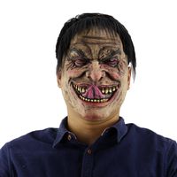 Hophen Creepy Halloween Scary Funny Cosplay Costume Mask for Adults Party Favors