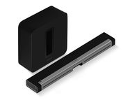 Sonos 3.1 Entertainment Set - Home Theater System with Playbar Sound Bar and Sub, Wireless Sound System and Music Streaming for your home. Works with Alexa. (Black)