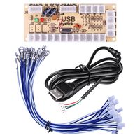 Quimat Zero Delay Arcade USB Encoder PC to Joystick for Mame Jamma & Other PC Fighting Games