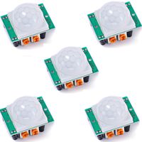 5 X HC-SR501 Adjust Ir Pyroelectric Infrared PIR Motion Sensor Detector Modules