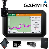 Garmin dezl 780 LMT-S Portable Navigator with 7" Screen for Truckers Includes Free Lifetime map and Traffic Updates Accessory Bundle