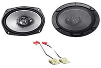 6x9 Kenwood Door Factory Speaker Replacement for 1994-02 Dodge Ram 2500/3500