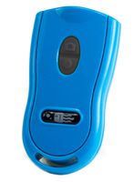 Bluetooth Remote Control Camera Shutter | Square Jellyfish 4 Button Bluetooth Remote for Selfies, Videos and iTunes | Compatible with iPhone (iOS) and Samsung Android Devices | Includes Flashlight