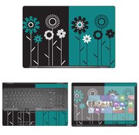 Decalrus - Protective Decal Floral Skin Sticker for Dell Latitude 5590 (15.6" Screen) case Cover wrap DElatitude15_5590-70