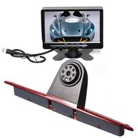 RED WOLF 3rd Brake Light Reversing Parking Backup Camera Kit with 7'' TFT LCD Monitor For 2007-2016 Mercedes Benz Sprinter/VW Crafter Vans
