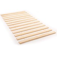 Classic Brands Xtreme Heavy-Duty Solid Wood Bed Support Slats | Bunkie Board, Euro Twin