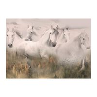 Hoffman Fabrics Hoffman Digital Call of The Wild 30'' Spirit Horses Panel Dawn Fabric