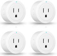 Smart plug google Amysen : Smart plug alexa, Smart Wifi Outlet, Smart plug, works with Alexa and Google Home, ETL Certified, Only Supports 2.4GHz Network, No Hub Required, Control from Anywhere.