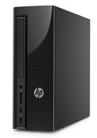HP 260-A010 Premium Slimline Desktop - Intel Quad-Core Pentium J3710 up to 2.64GHz, 4GB RAM, 1TB HDD, DVD, 802.11bgn, Bluetooth 4.0, HDMI, USB 3.0, Windows 10 Home (Renewed)