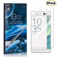 Sony Xperia XA Ultra Screen Protector Tempered Glass, CUSKING 9H Hardness Abrasion Resistance Anti Scratch Screen Protector for Sony Xperia XA Ultra, 2 Pack