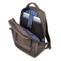 Hedgren Zeppelin Helium Backpack Sepia/brown - Padded Laptop Bag - Very Durable Backpack - Padded Shoulder Straps for Comfortability - Best College Backpack