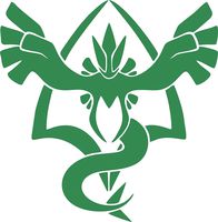Pokemon Anime Team Harmony Logo Vinyl Stickers Symbol 5.5" Decorative DIE Cut Decal for Cars Tablets LAPTOPS Skateboard - Green