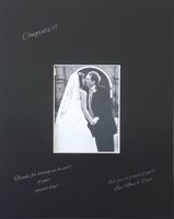 Amazon Photo Mats 16x20 Black Signature and Autograph Picture Mat for 8x10 Picture. Weddings, Baby Showers, Reunions